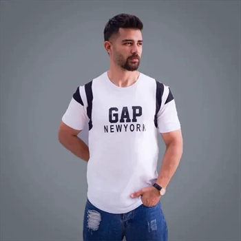 1000 تیشرت مردانه سفید مدل GAP Newyork (2024)