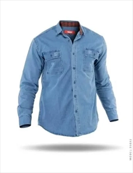 10 مدل پیراهن مردانه لی آبی 2024