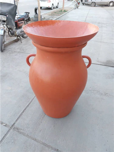 گلدان-فایبرگلاس-طرح-خمره-ای-زرین-کار