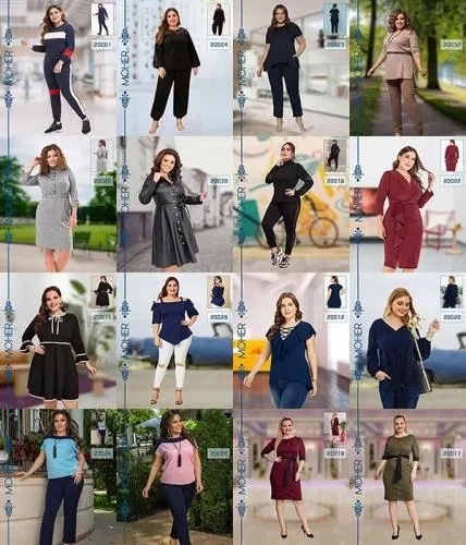 خرید-لباس-زنانه-سایزبزرگ-کالکشن-سال-(2020)