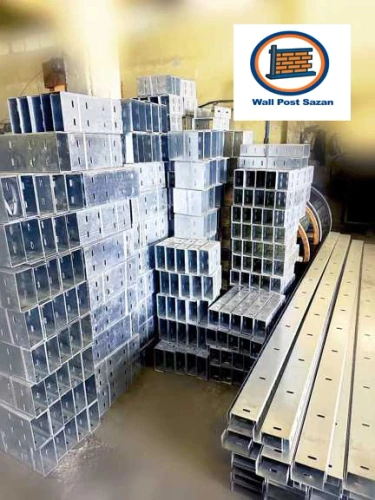 وال‌پست--میلگرد-بستر--اتصالات-هبلکس