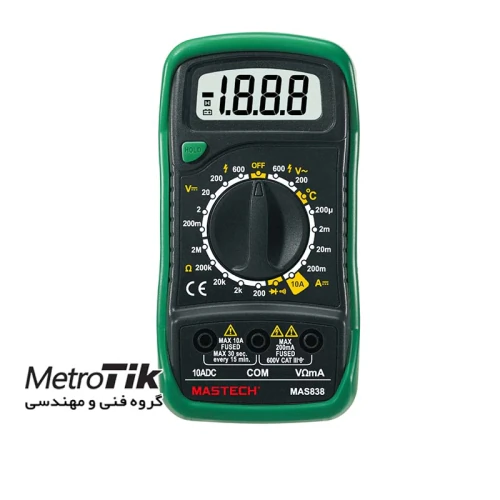 خرید-اهم-متر-2-مگ-اهمی-مستک-mastech-mas838