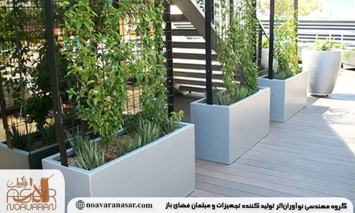 فلاور-باکس-فلزی