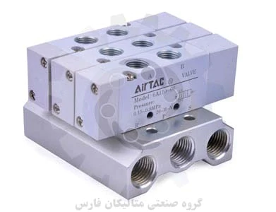 شیر-برقی-پنوماتیک-airtac-سری-6a-(5.2-way,-5.3-w