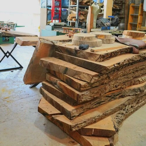 تولیدکننده-میز-و-دکور-روستیک-با-چوب-طبیعی