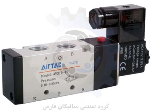 سلونوئید-ولو-(شیر-برقی)-airtac-سری-4v300-(5.2-w