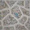 خریدخرید-موزاییک-حیاطی-پلنگی-سنگ-ریز-رنگ-قرمز
