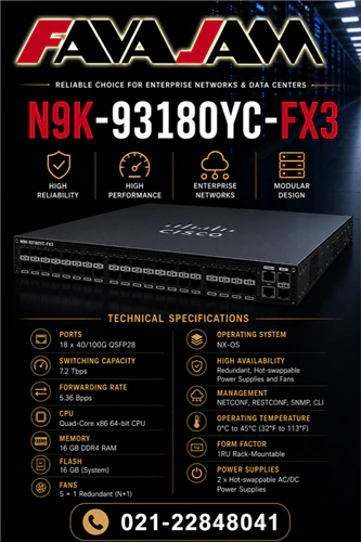 دیتاسنترهای-نسل-جدید--cisco-nexus-93180yc-fx3