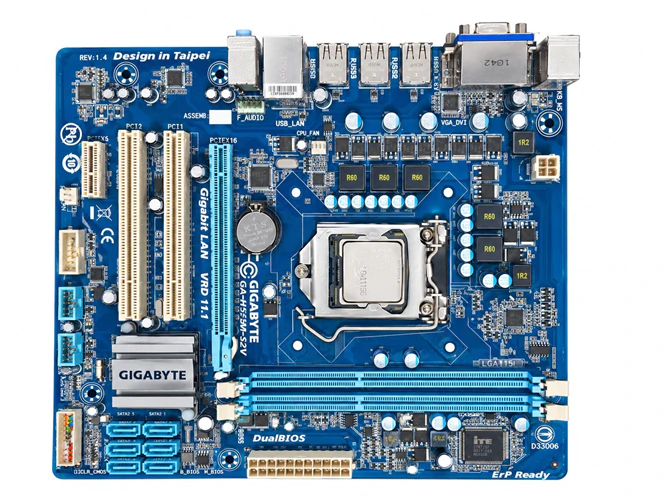 مادربرد-گیگابایت-مدل-ga-h55m-s2v--سوکت-1156