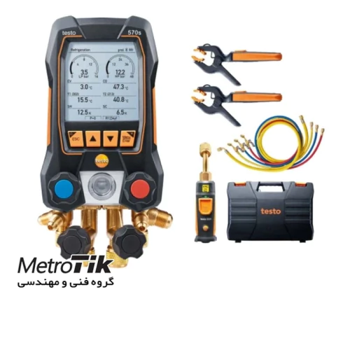 مرکز-پخش-گیج-منیفولد-تستو-testo-570s