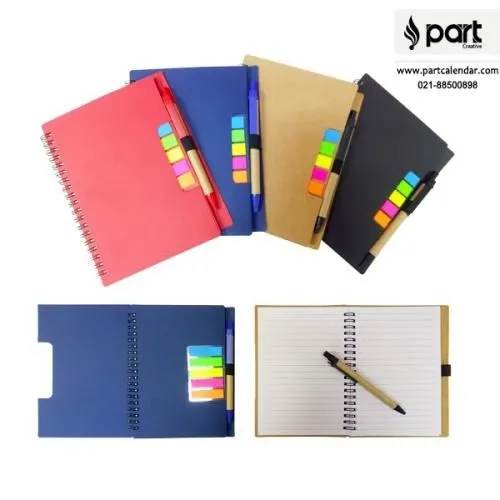 طراحی-وتولید-انواع-دفترچه-های-یادداشت-سیمی-فانتزی