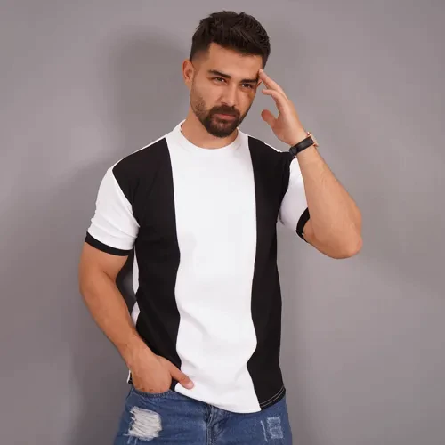 1000-تیشرت-مردانه-سفید-مشکی-مدل-kaveh-(2024)
