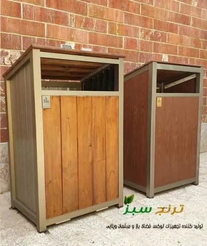 سطل-زباله-پارکی-و-باغی-در-مشهد
