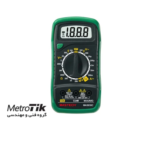 فروش-اهم-متر-مستک-mastech-mas830c