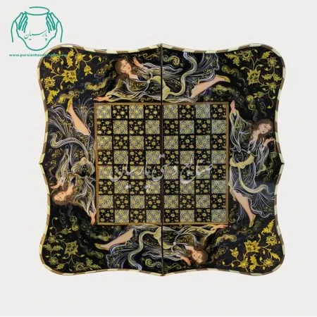 تخته-نرد-خاتم-شطرنج-دالبری-رخ-طلایی