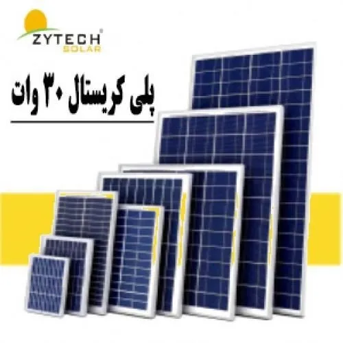 پنل-خورشیدی-30-وات-زایتک-zytech-کد-zt30-18-p