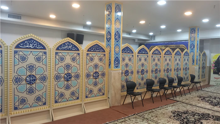 پارتیشن-مسجدی-سنتی-پارتیشن-متحرک-پیش-ساخته