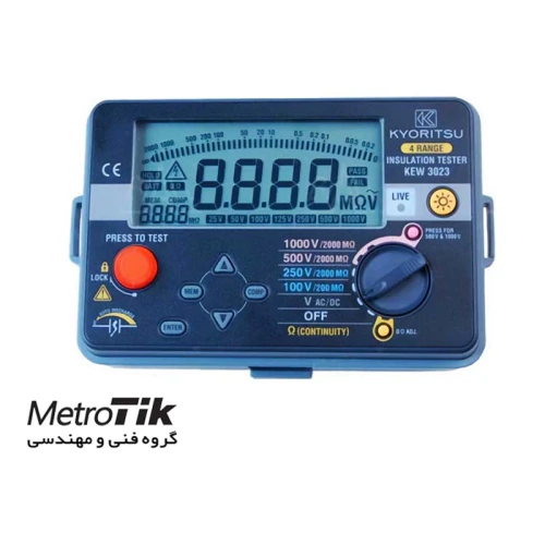 مرکز-پخش-تستر-عایق-کیوریتسو-kyoritsu-3023