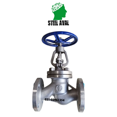 گلوب-ولو-دنده-ای-استنلس-استیل