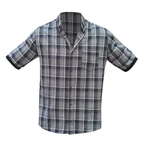 1000-پیراهن-آستین-کوتاه-سرمه-ای-مدل-samy-(2024)