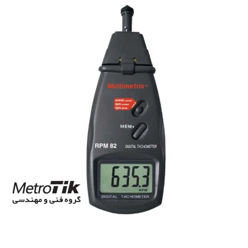 تاکومتر-تماسی-مولتی-متریکسmultimetrix-rpm82