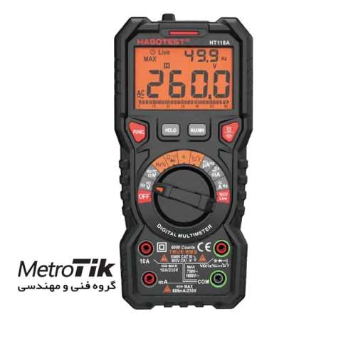خرید-ارزان-مولتی-متر-هابوتست-habotest-ht118a