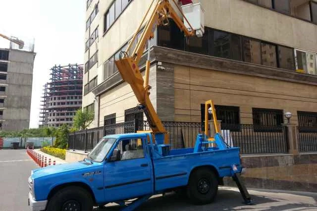 خدمات-جرثقیل-نیسان-بالابر-سبد-دار-با-ارتفاع-12م