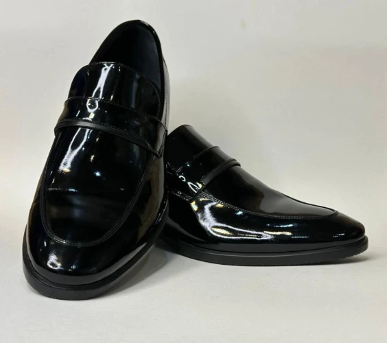 کفش-چرم-طبیعی-مشکی-مردانه-مجلسی-طرح-1129