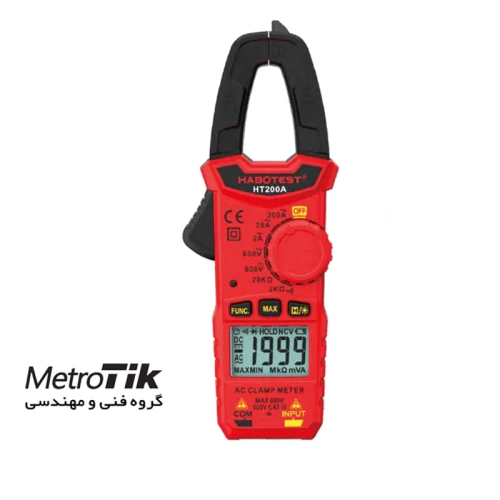 قیمت-ویژه-کلمپ-آمپرمتر-هابوتست-habotest-ht200a