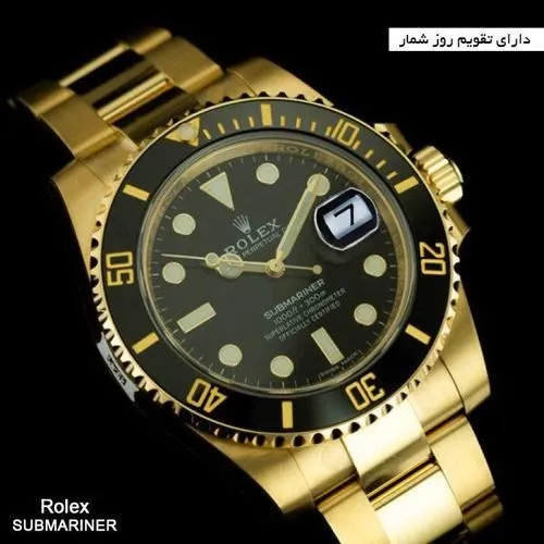 1000-ساعت-مچی-طرح-submariner-date-(طلایی-(2024)