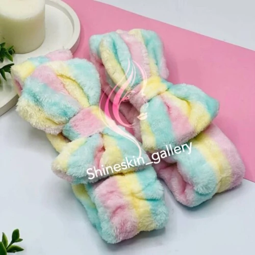 هدبند-حوله-ای-رنگین-کمان