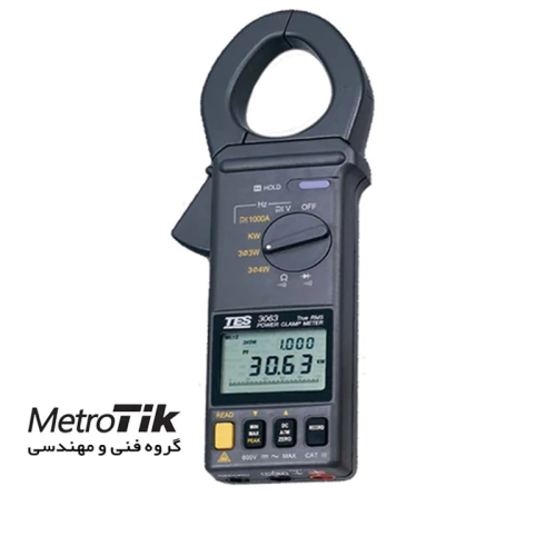 مرکز-پخش-دیتالاگر-پاور-متر-تی-ای-اس-tes-3063