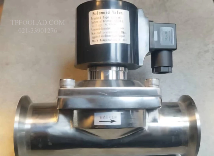 فروش-شیر-برقی-استیل-کلمپی-صنایع-دارویی-و-غذایی