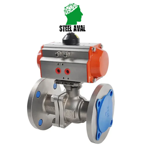 شیرگازی-پنوماتیک-بال-ولو-پنوماتیک-استیل-و-فولاد