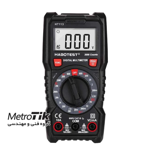قیمت-ویژه-اهم-متر-هابوتست-habotest-ht113