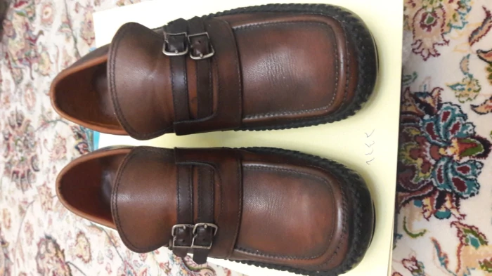 یک-جفت-کفش-ویترینی(کلکسیونی)دست-دوز-نو-و-زیبا