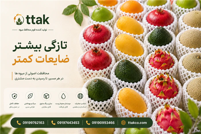 خرید-و-قیمت-توری-میوه--فوم-محافظ-میوه