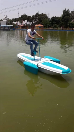 قایق-پدالی-دوچرخه-ای-زرین-کار