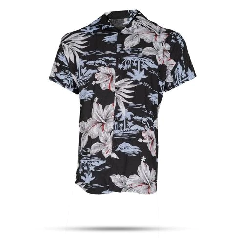 1000-پیراهن-هاوایی-مردانه-طرح-گل-آبی-مدل-(2024)