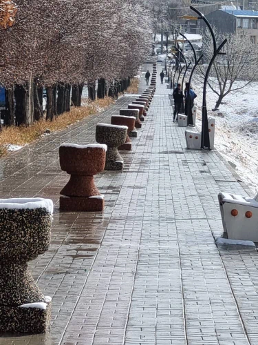 گلدان-سه‌تکه-سنگی