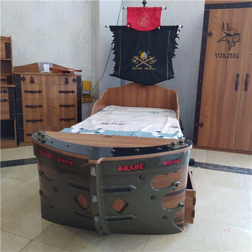 تخت-خواب-فانتزی-پسرانه-مدل-کشتی-برند-آراچوب