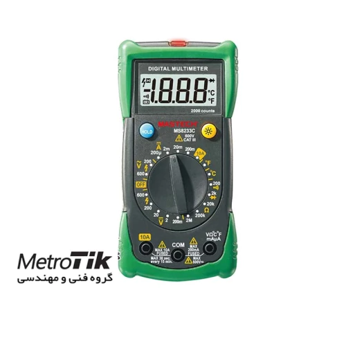 مرکز-پخش-اهم-متر-مستکmastech-ms8233c