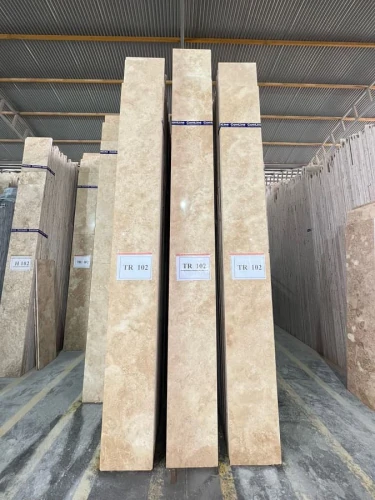 سنگ-های-تراورتن-کرم-و-سفید-برای-نما