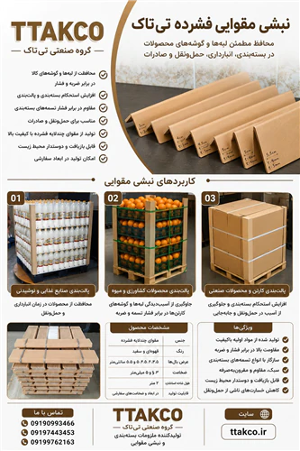 نبشی-مقوایی-بسته‌بندی--محافظ-قدرتمند-گوشه-کالا