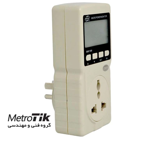 مرکز-پخش-میکرو-پاورمتر-پریزی-بنتک-benetech-gm86
