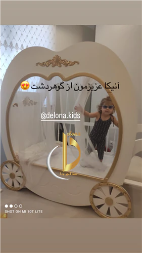 قیمت-سرویس-خواب-دخترانه-فانتزی-کالسکه-سیندرلا