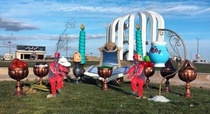 المان-هفت-سین-نوروزی-فایبرگلاس