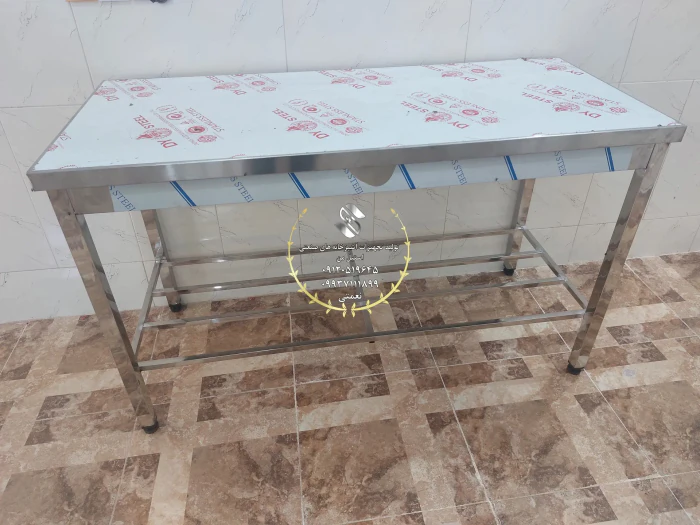 با-کیفیت-ترین-تولید-میزکار-استیل-استیل-من