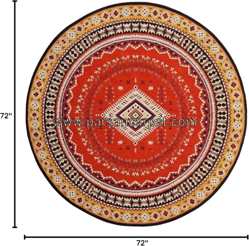 فرش-گرد-چاپی-سفارشی-1.5-متر-و-1-متر