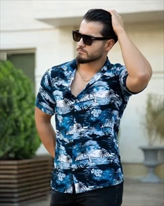 1000 پیراهن مردانه  هاوایی مدل Manolas ( (2024)